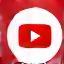 YouTube logo icon